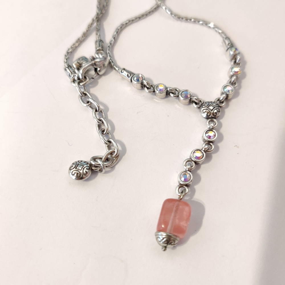 Brighton Crystal Pink Stone Necklace